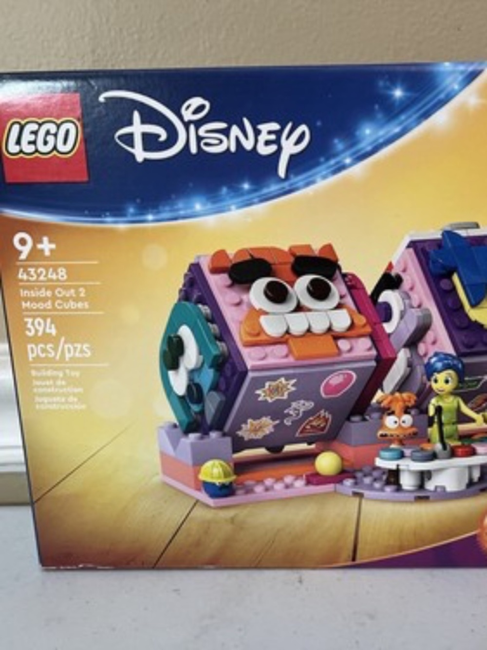 LEGO DISNEY "Inside Out 2 Mood Cubes" 43248 UNOPENED